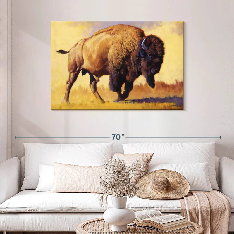 Brampt Tatanka, 30" H x 45" W