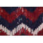 Tapis de couloir rouge en laine noué à la main de conception unique 2 pi 9 po x 8 pi 11 po