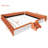 Upholstered Daybed With Stairs & Gas Lift Storage Ottoman,Padded Guardrails-47241537-47241542