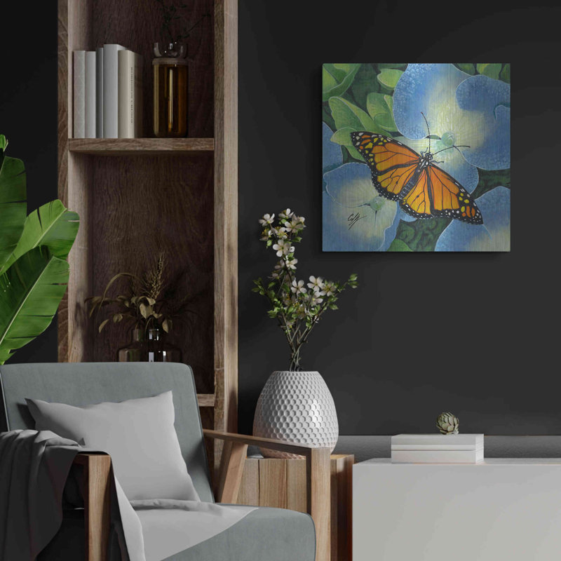 «Butterfly» par Durwood Coffey, H 24 po x l 24 po