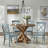 Naquanda 4 - Person Pedestal Dining Set-92729572