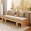 Canapé modulaire beige en coton et lin-1537849519