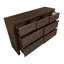 Très grand lit tapissier avec commode Alistair-261562926
