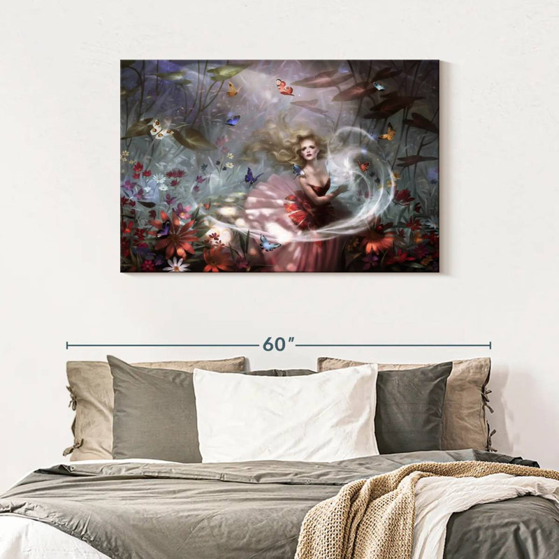 Kelan Make A Wish Fairy, 30" H x 45" W