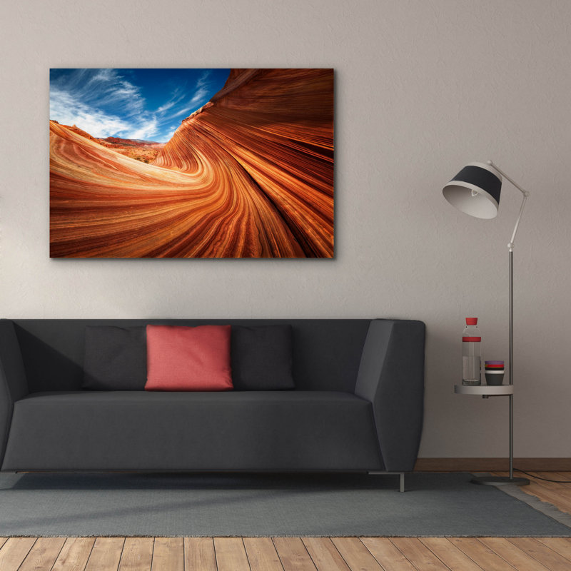  'The Grand Wave 2' by David Drost Canvas Wall Art, 60" x 40"