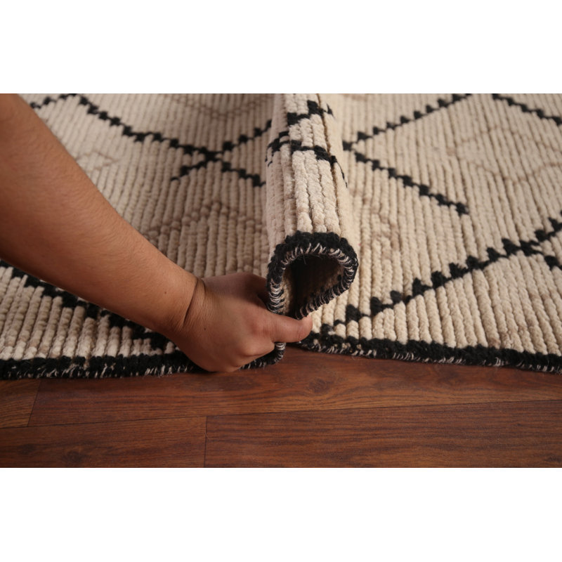 Tapis oriental à motif treillis marocain All-Over