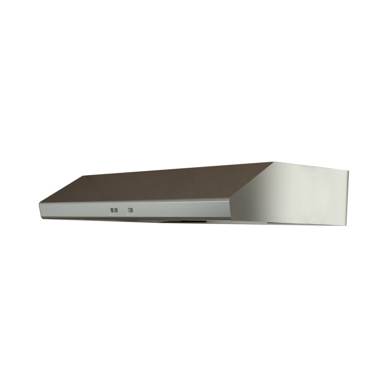 Core 36" 600 CFM Ducted Under Cabinet Range Hood in Silver