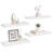 Wall Shelf  Wall Mounted Display Shelf for Photo Frame Set of 4-2135169288-2102541647-1932820910