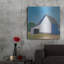 Luxe Metal Art 'Homestead Barn 6'  by Carol Young Metal Wall Art, 36" x 36"-114968471