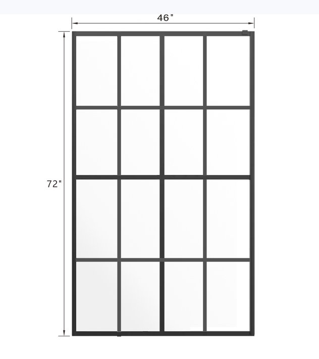 46" x 72" Fixed Shower Panel