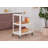 TRINITY 30 in. 3-Tier Metal Utility Cart w/ Wheels-94008131