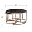 Ensemble de 3 tables basses gigognes rondes Lachlan