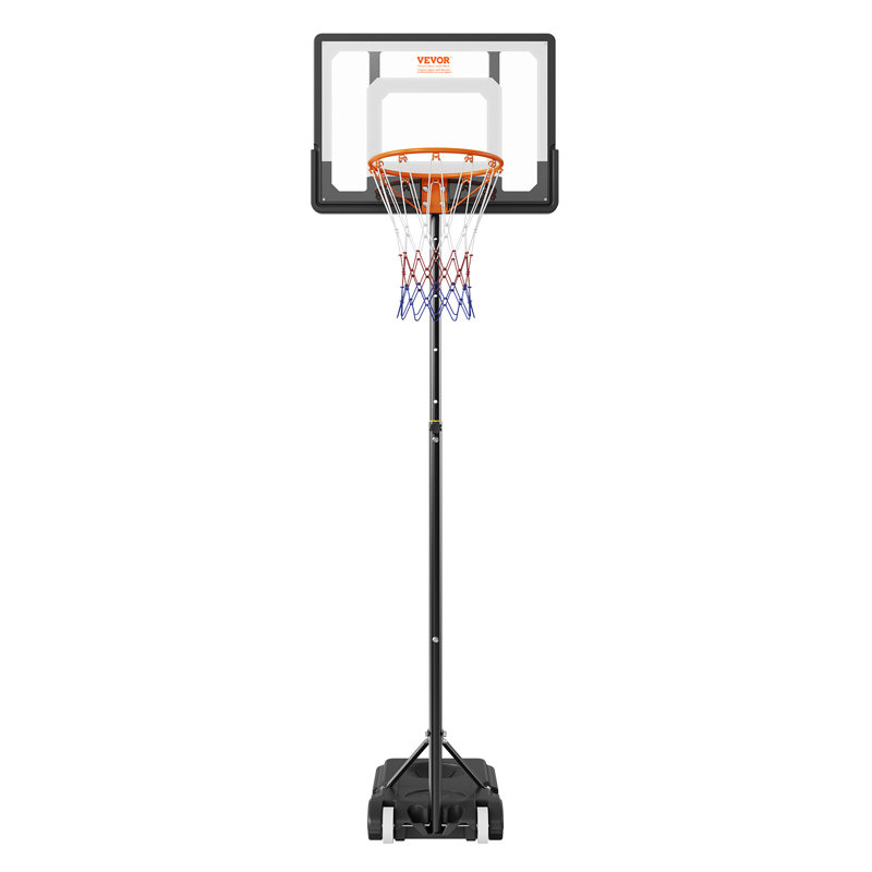 Panier de basketball portatif en plastique à hauteur ajustable l 32 po