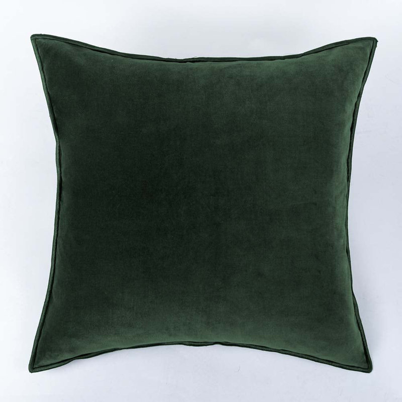 Sloane Rectangular Pillow Cover & Insert, Dark Green