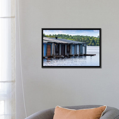 " Row Of Old Boathouses, Lake Muskoka, Ontario, Canada " by Panoramic Images