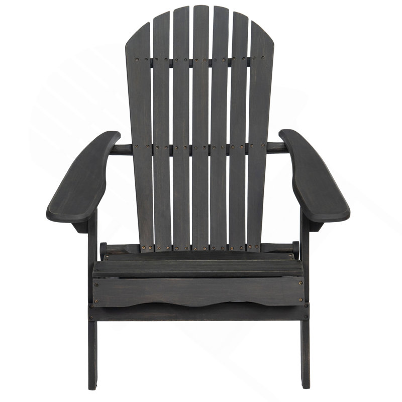 Malibu Adirondack Chair, Dark Gray