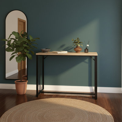Dockland 39'' Solid Wood Top Console Table