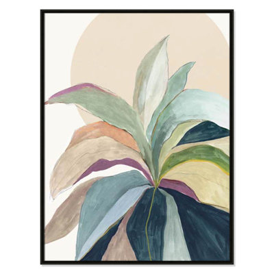 Sherbrooke Sunny Bright Leaves II by Asia Jensen Print