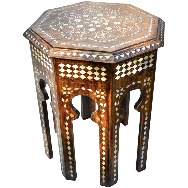 Solid Wood End Table