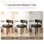 Chaise d'appoint rembourrée en similicuir-670082512
