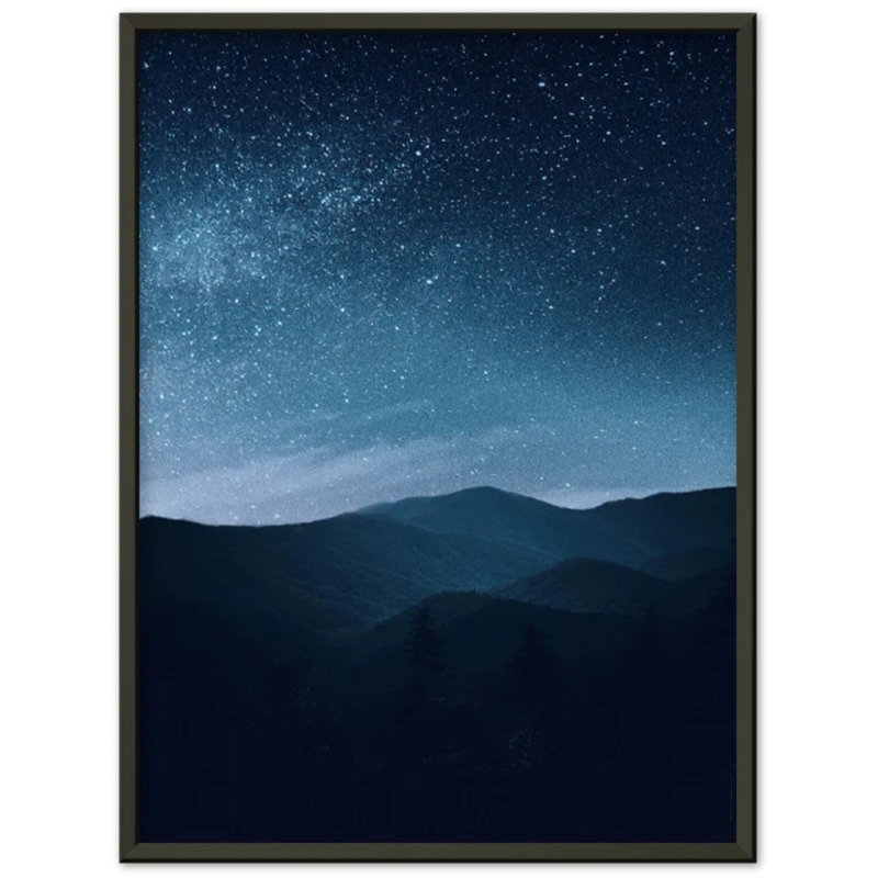 " Starry Sky ", Unframed Acrylic, 32" H x 24" W x 1" D
