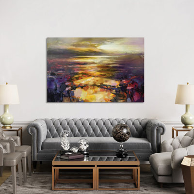 Path Of Reflections by Scott Naismith - Painting on Canvas