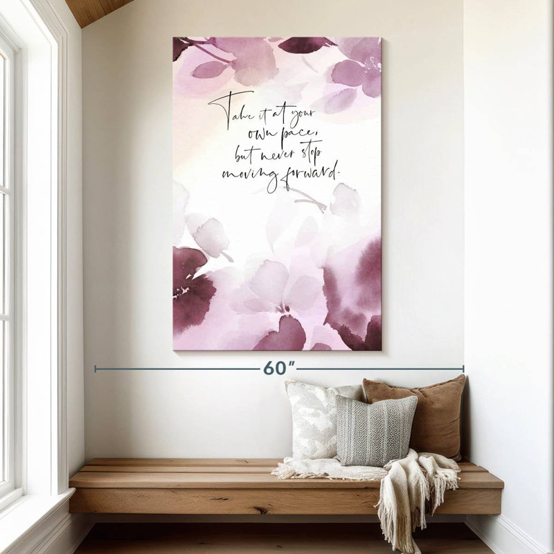Tergel Your Own Pace, 51" H x 34" W
