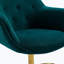 Chaise de bureau en velours-88876302