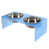 Bleu / chrome