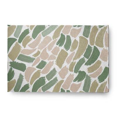 Chenille Abstract Indoor Rug