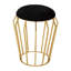 Monastiri Stainless Steel Accent Stool