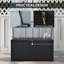 WFX Utility 118cm W 376L Water Resistant Wicker Storage Bench in Brown