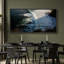 «Waves Crashing on Rocky Shore», art mural sur toile - Photographie d'océan côtier pour décor de maison de plage ou d'inspiration nautique-116517746-116517744
