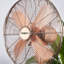 Tower Metal Pedestal Fan with 3 Speeds, Automatic Oscillation, 16, 50W-129104675