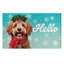 Tapis d'hiver en relief Goldendoodle