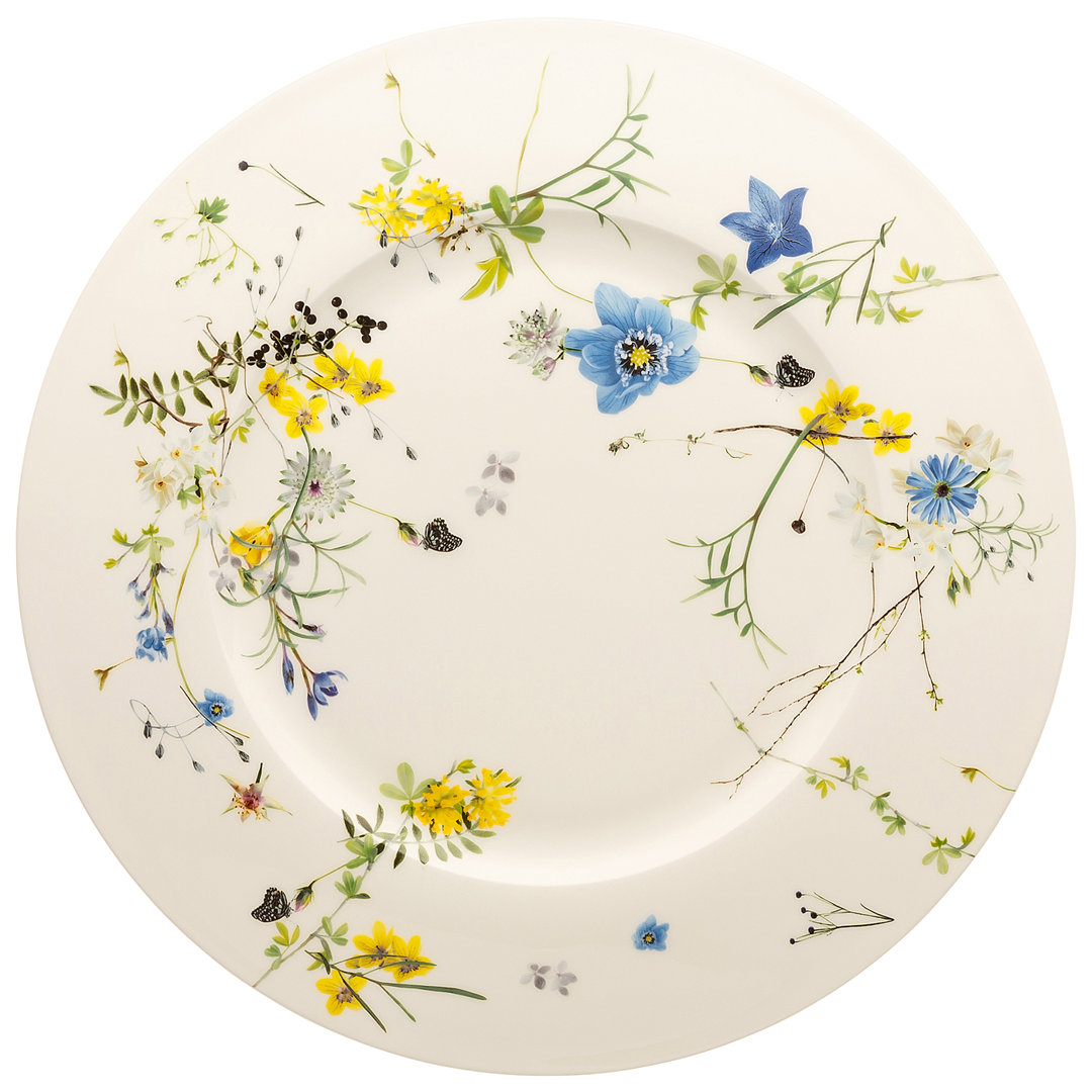 33 cm Speiseteller aus Bone China