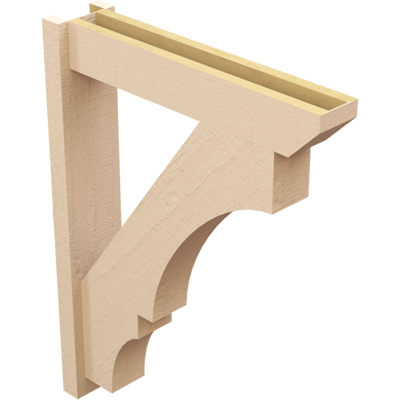 Bois de cèdre brut Balboa Slat, H 36 po x l 6 po x P 28 po