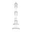 Egil Adjustable Rolling Clothing Rack