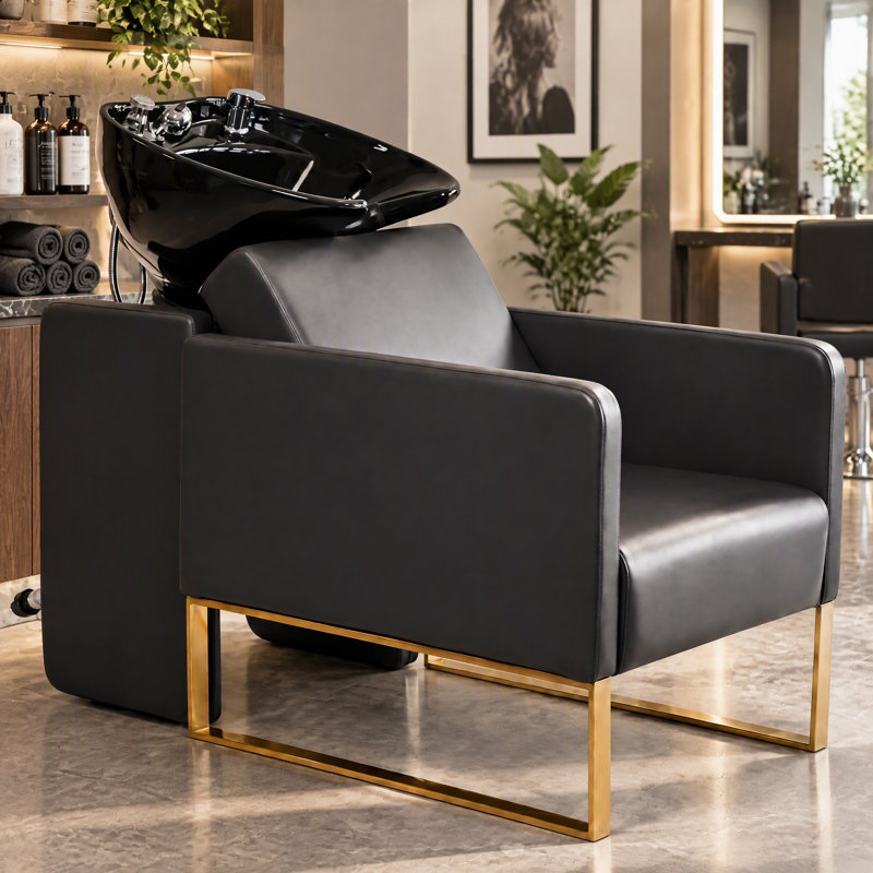 Faux Leather Reclining Massage Chair, Black