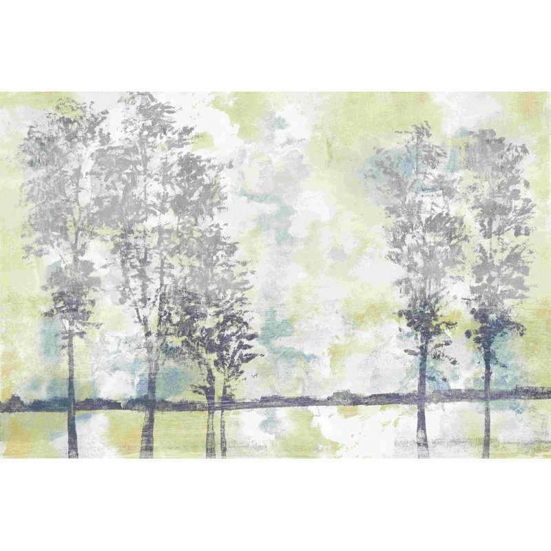 " Watercolor Mist II " Painting Print, 8" H x 12" W