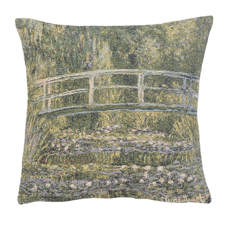 Cotton Blend Pillow Cover, 13"H x 13"W