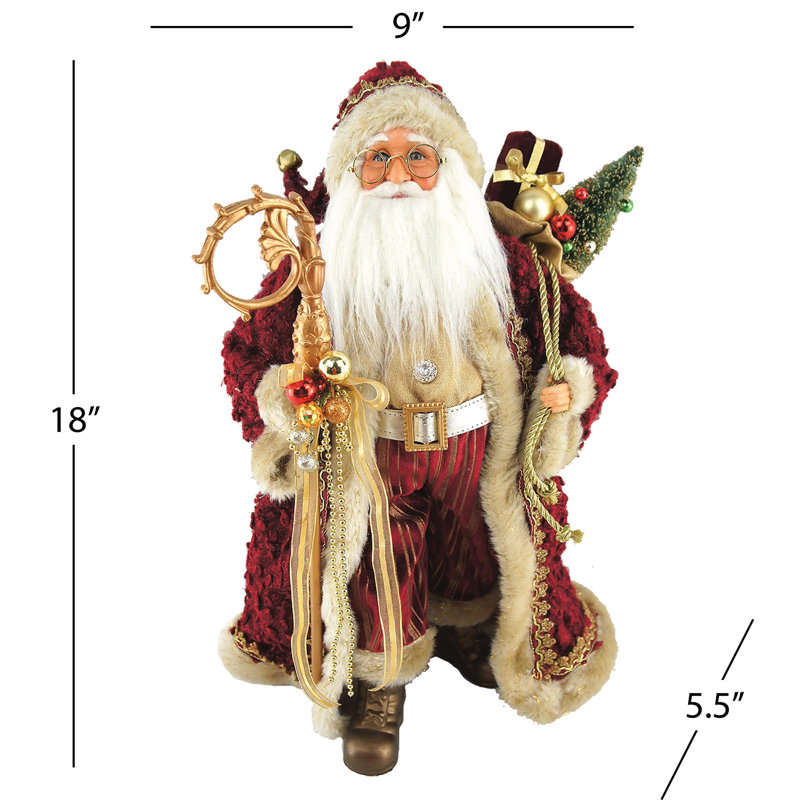 Figurine de père Noël aristocrate