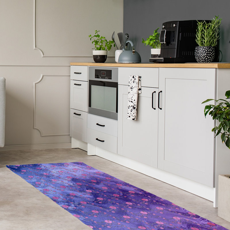 Tapis zone de planètes et étoiles, Tapis de couloir 2 pi 6 po x 8 pi