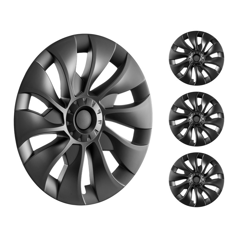 18" Wheel Rim Cover for 2017-2023 Model 3 Hubcap with Valve Nozzle Hole