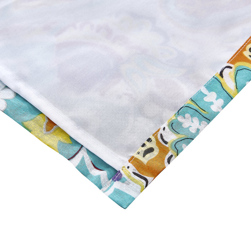 Tapis beige / gris / bleu Huckins