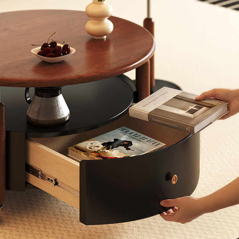 Luxury Coffee Table With Wheels Storage