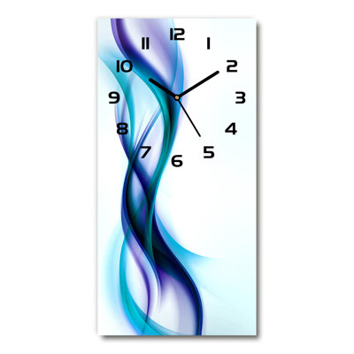 Jamaiah Glass Wall Clock