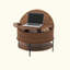 Table basse à plateau relevable Farmhouse Brown