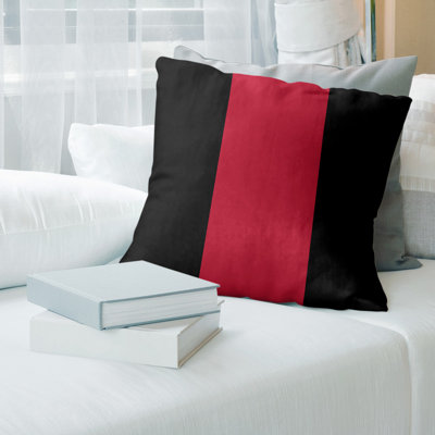 Striped Linen Reversible Pillow Cover