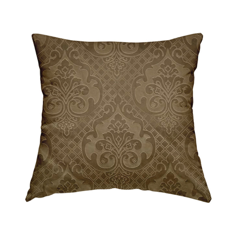 Karol Rectangular Cushion, Brown